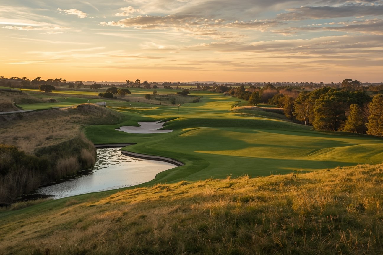 Landskabsmaleri med olie