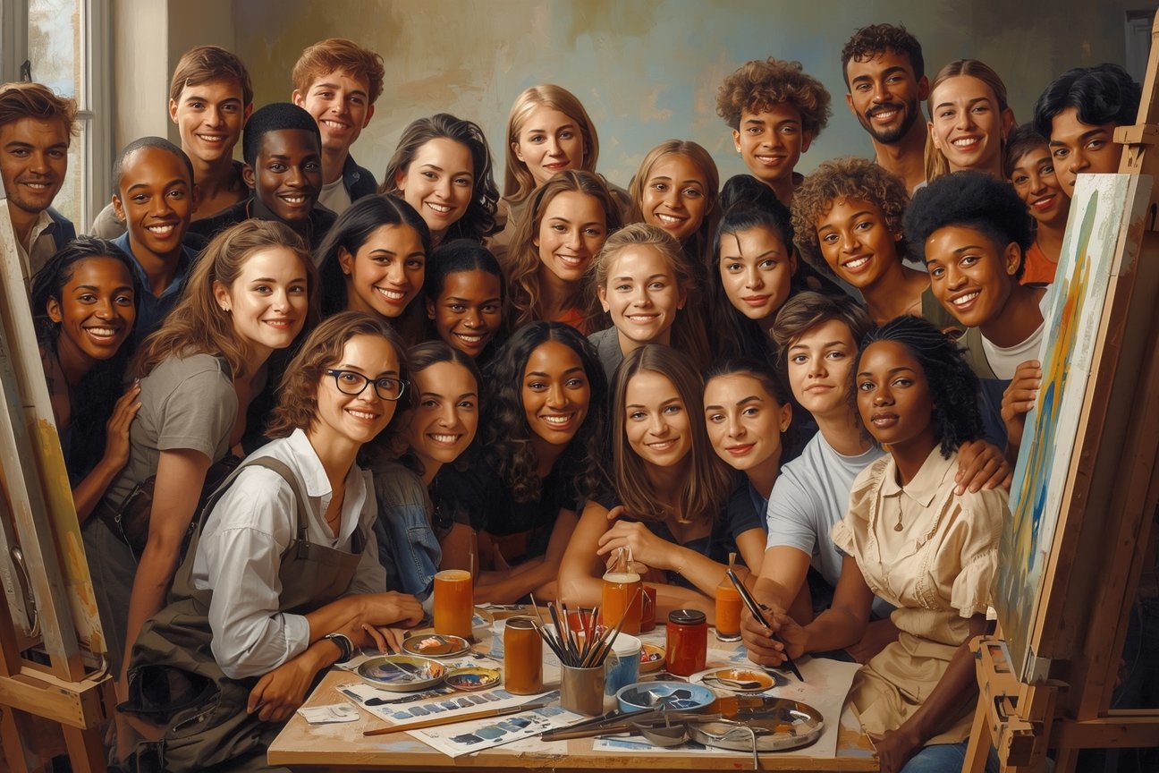 Abstrakt kunstudvikling